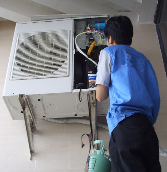 松北空调开机无反应维修